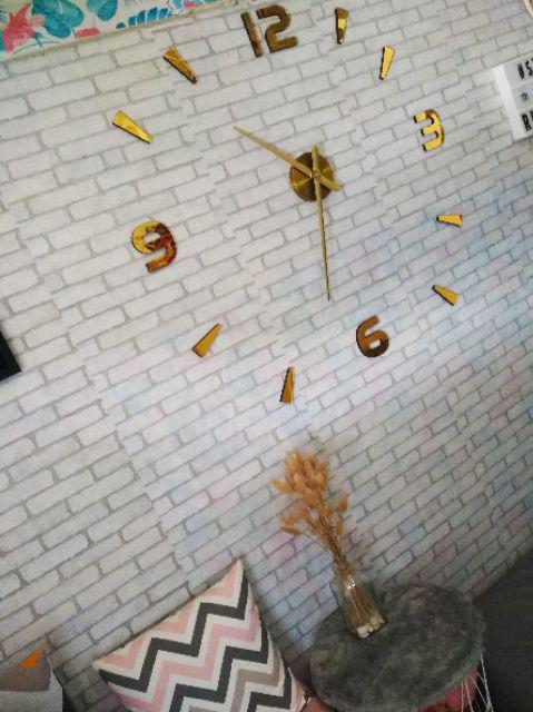 Jam Dinding Raksasa Diy 80-130cm Diameter - Diy 106