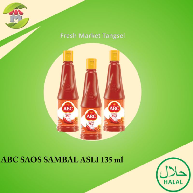 

ABC Saos Sambal Asli 135ml