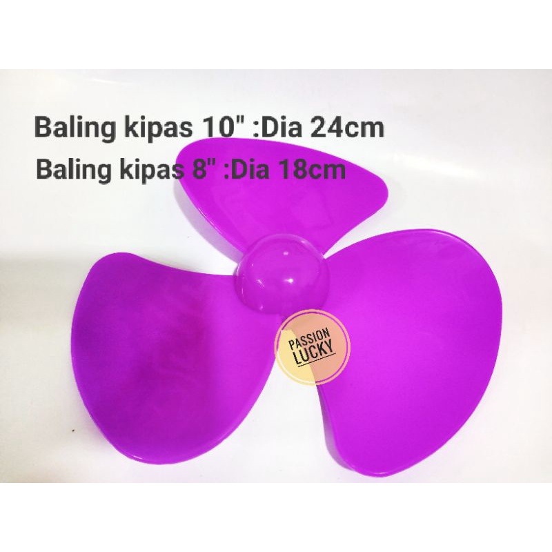 BALING BALING KIPAS ANGIN 10IN /8IN BALING KIPAS KARAKTER /KIPAS KARAKTER