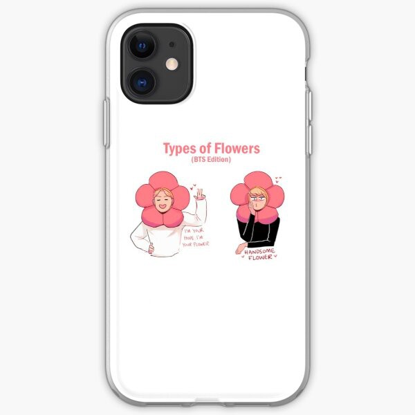 Casing HP BTS: HOBI AND JIN FLOWER 11 12 XS 9 7 Pro Max case