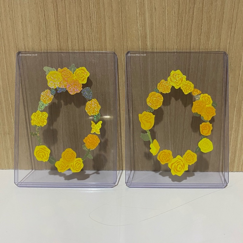 [탑꾸] roses decorated toploader - ultra pro deco toploader