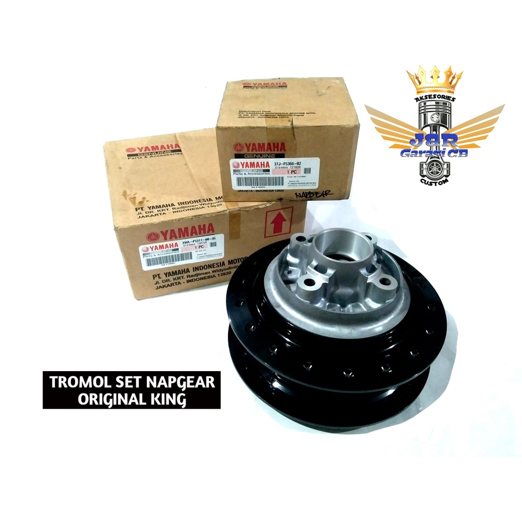 Tromol RX King Original Yamaha Genuine Part Set Nap Gir