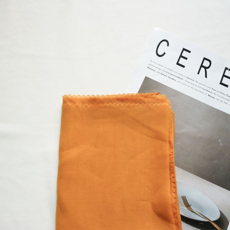 Bella Square Lasercut premium | hijab potton lasercut | pollycotton-LC mustrad