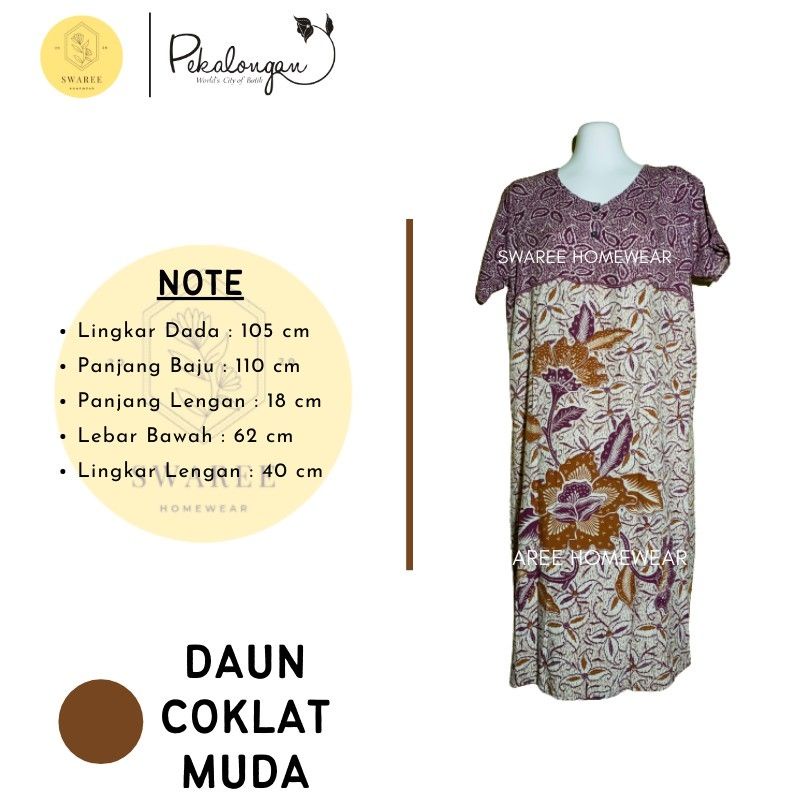 Daster Murah Rayon Busui Batik Pekalongan Baju Batik Wanita Baju Wanita Daster Kekinian