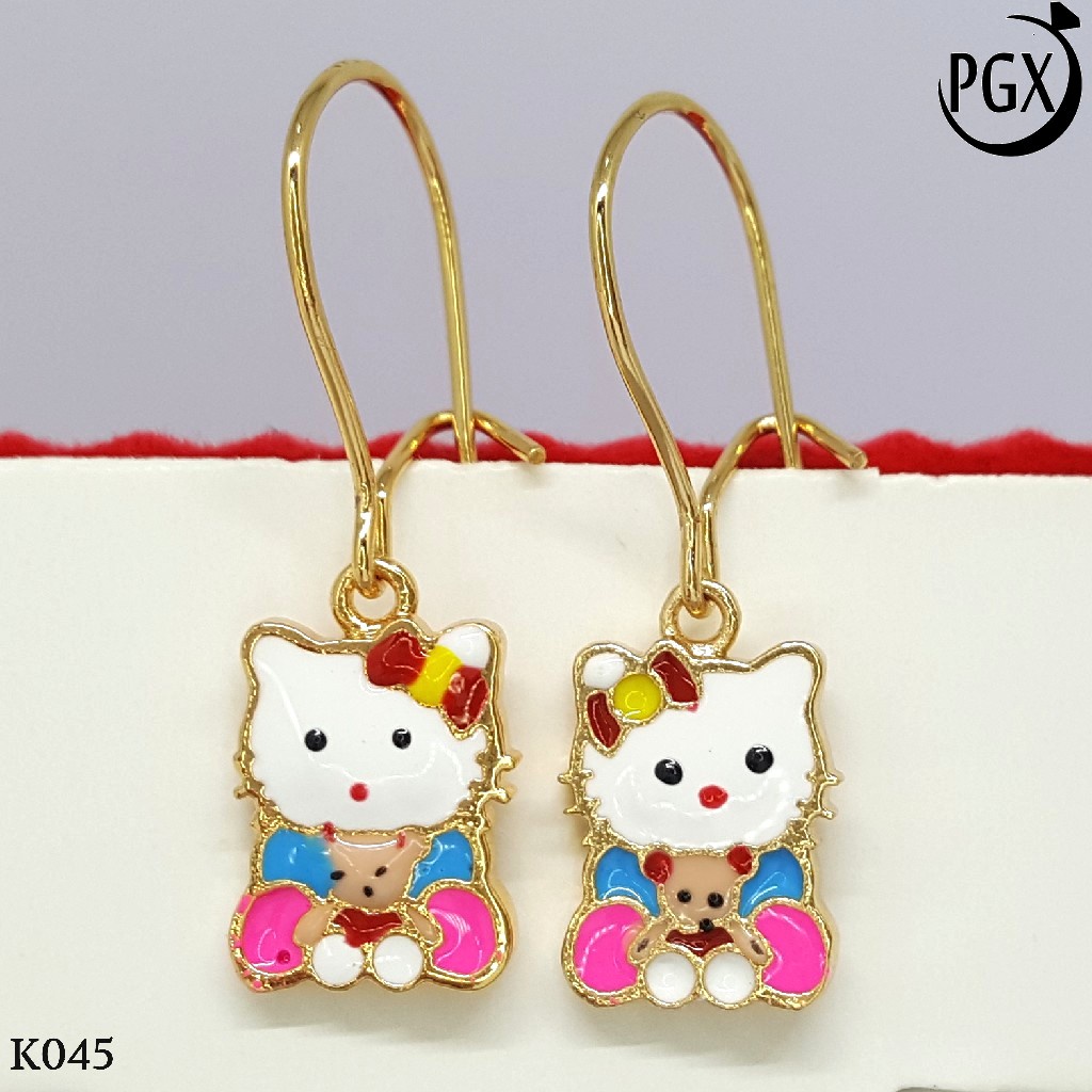 PGX Anting Anak Xuping Aksesoris Perhiasan Lapis Emas Premium - K045