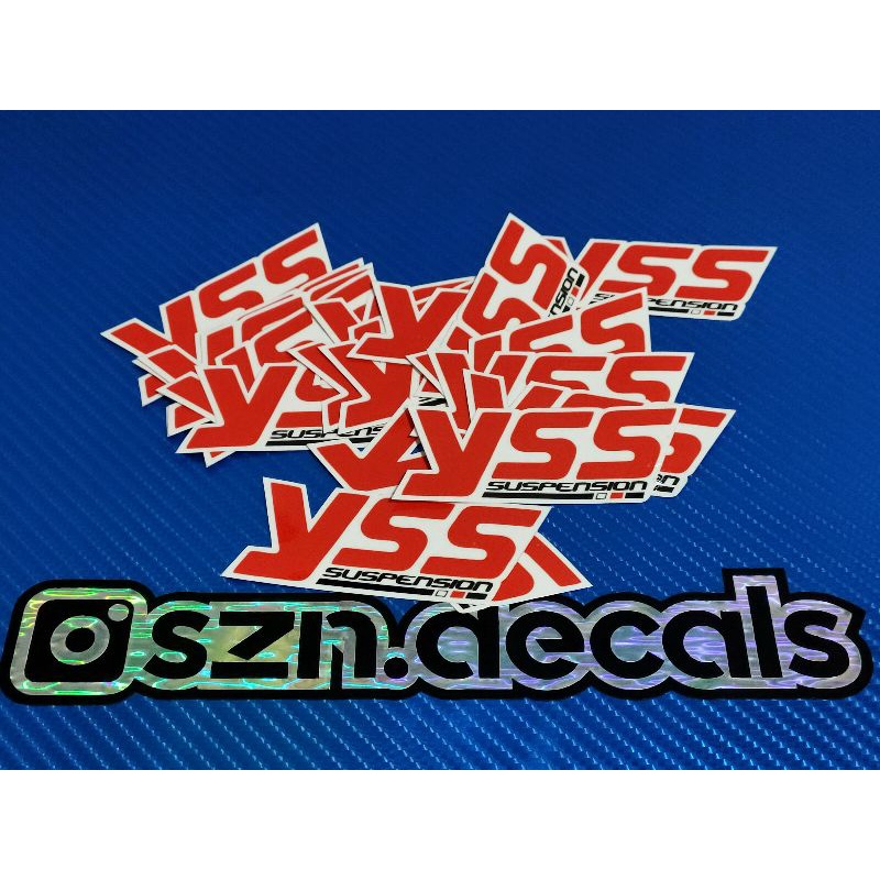 Sticker YSS suspension