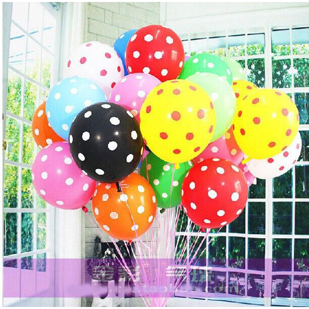 Balon Polkadot 100pcs