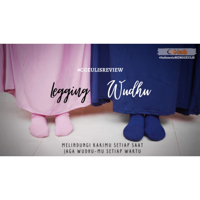 Legging Wudhu Jersey Super Adem C-Geulis