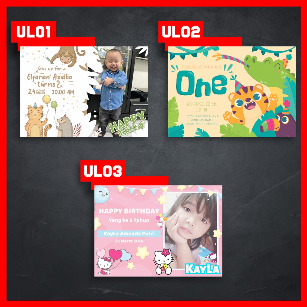 

STICKER ULANG TAHUN Happy Birithday FREE Design