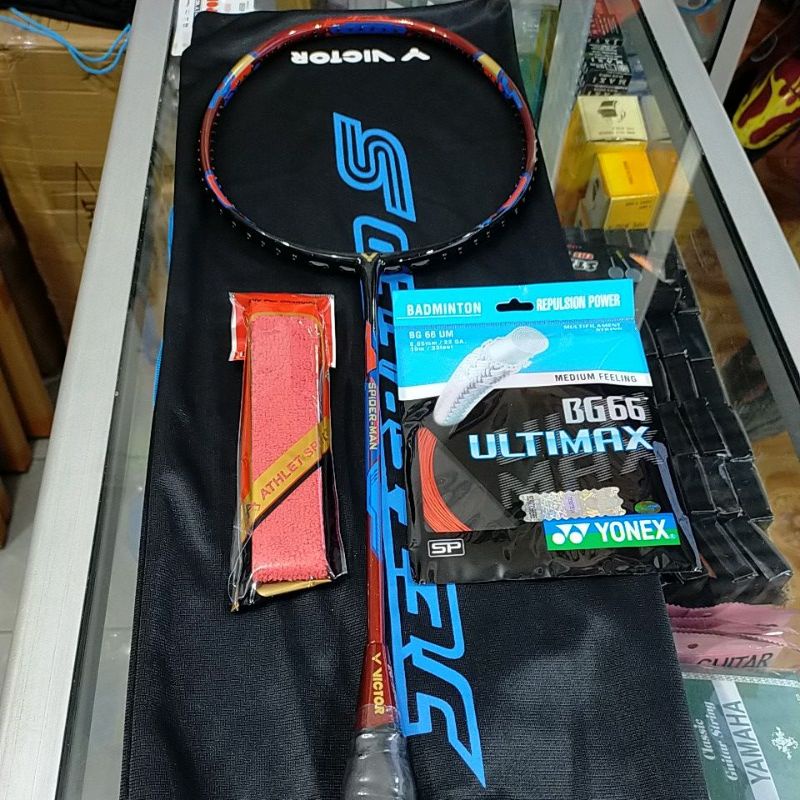 RAKET BADMINTON VICTOR SPIDERMAN