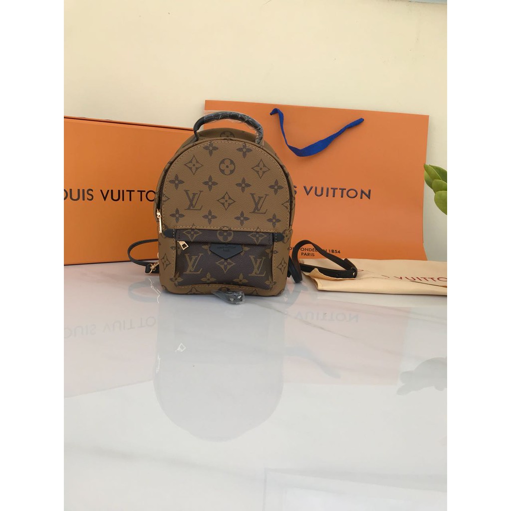 Backpack LV Palm Spring Mini Canvas MONOGRAM REVERSE Mirror 2018