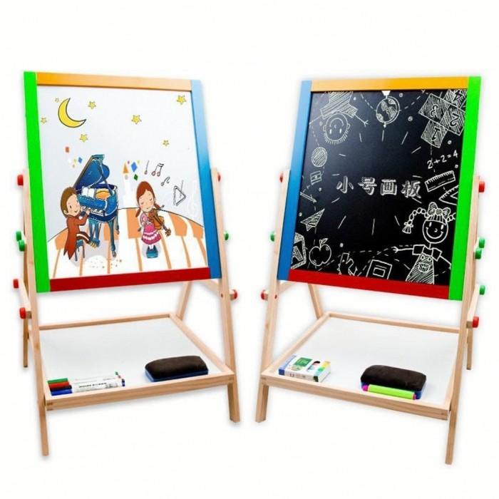 

Nov | Papan Tulis Anak - Standing Magnetic White / Blackboard