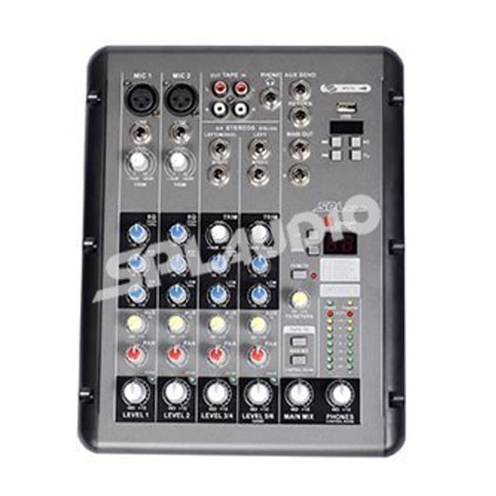 SPL Audio Mixer 6 CH RMV 6/2 FX