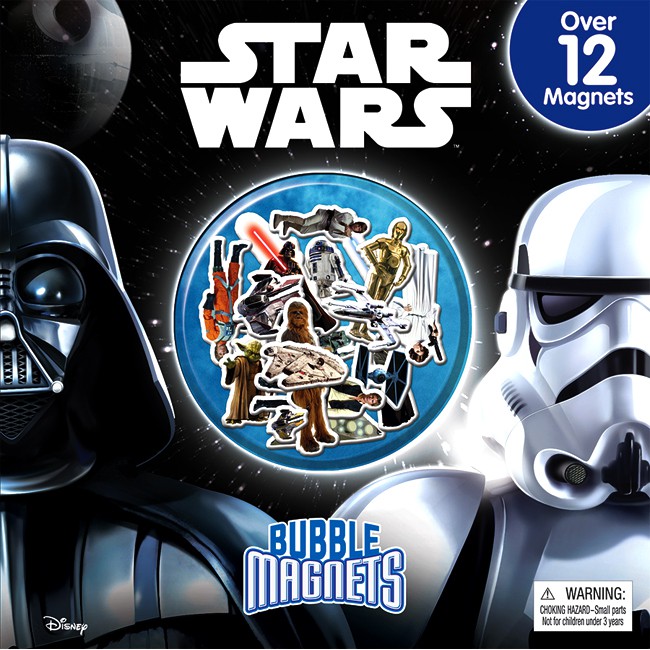 

BUKU MAGNET STAR WARS BUBBLE MAGNETS BOARD BOOK 12 MAGNETS