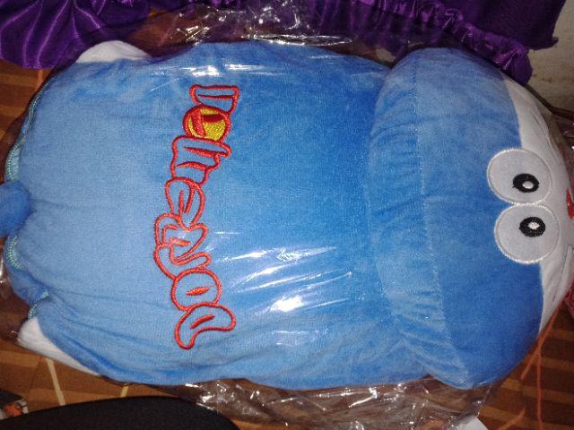 Boneka Bantal Selimut (3 In 1) / Bonmut Karakter (model Quilt Cotton) Totoro Hellokitty And Friends