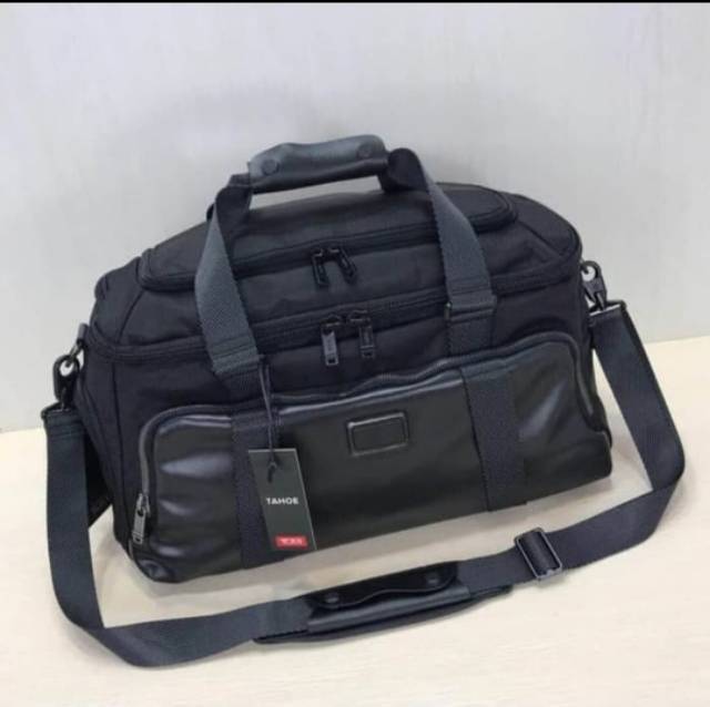 Tas Travel Tumi Duffle Alpha Bravo Mccoy Gym Bag Mirror Quality