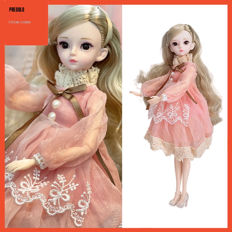 [In Stock]  30cm Doll Toy Movable Joints Fashion Dress Up Dolls Toy for Girls