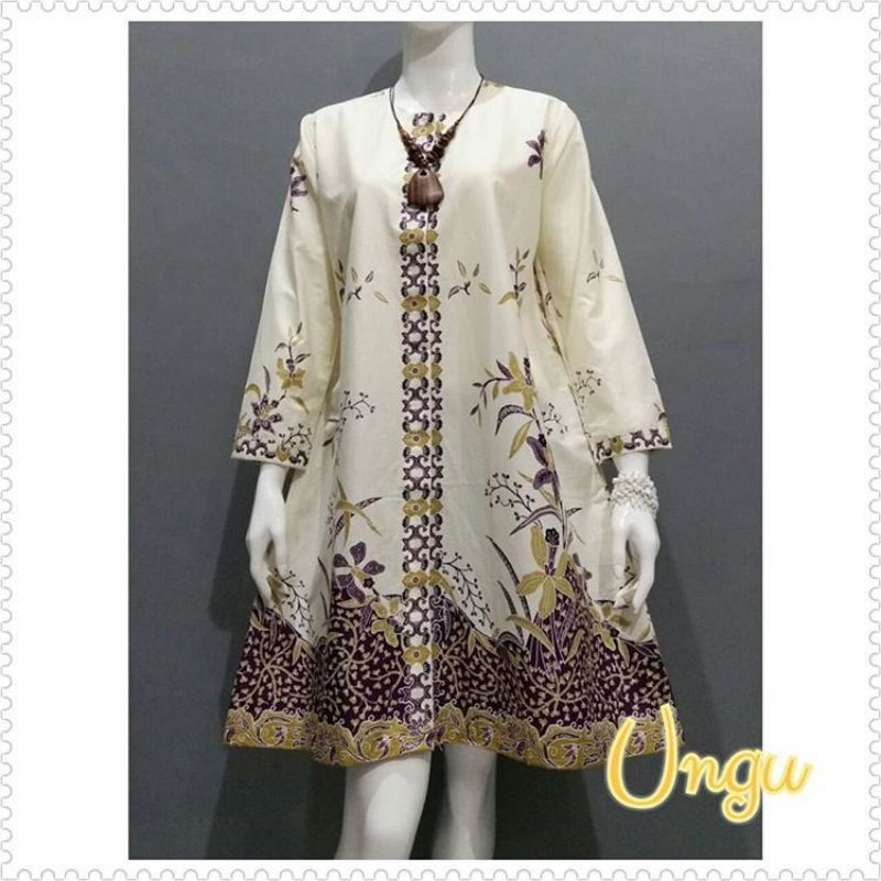 Termurah Batik Tunik Shibori Jumputan Terbaru Size S-3l / Hrb026 Yelbor Navbor / Biru Putih QEddL5zszmb08DE