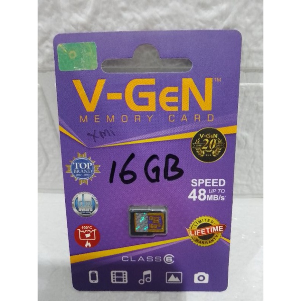Micro sd vgen 16Gb,micro sd,micro sd vgen,micro sd murah,micro sd ori,memori hp,aksesoris hp.