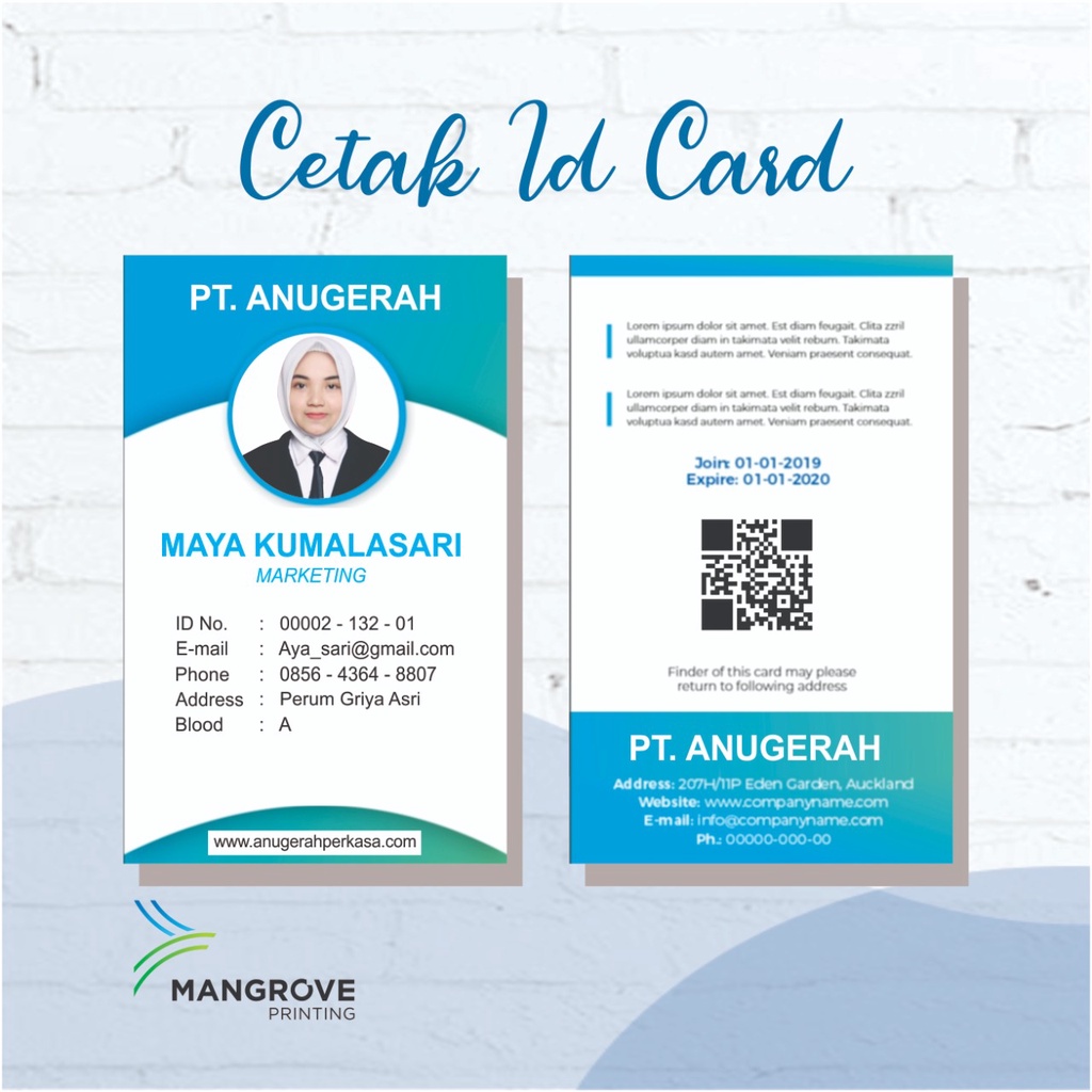 

Id Card Pvc Custom Murah