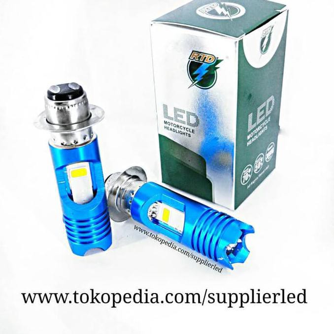 Lampu Utama Led Motor 2 Sisi Rtd M11G Socket H6