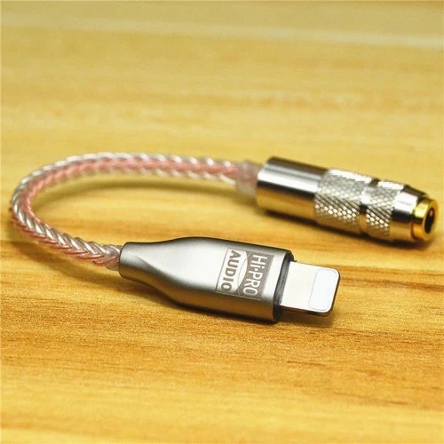 DAC MFI Lightning Adapter to 3.5mm for iPhone USB DAC Amplifier