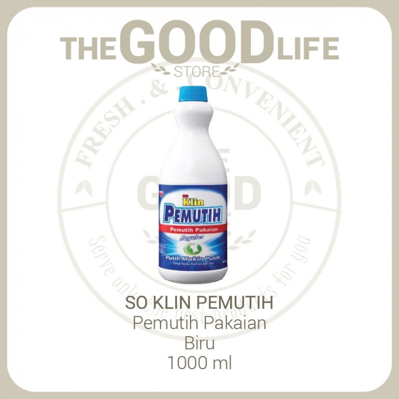 So Klin Pemutih Pakaian 1000ml 1L