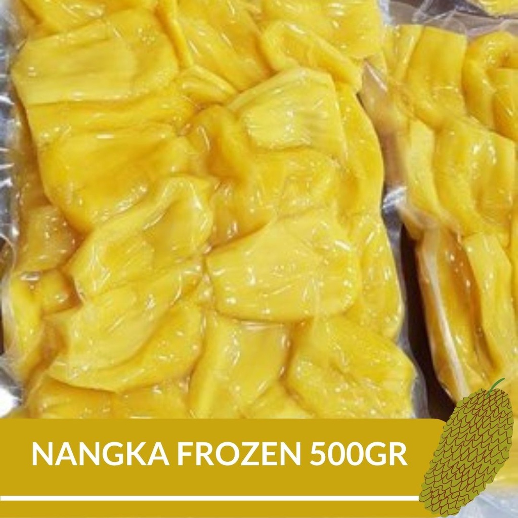 

Nangka Frozen 500 gram Buah Nangka Madu Beku Tanpa BIji Daging Buah Nangka Beku Madu Manis