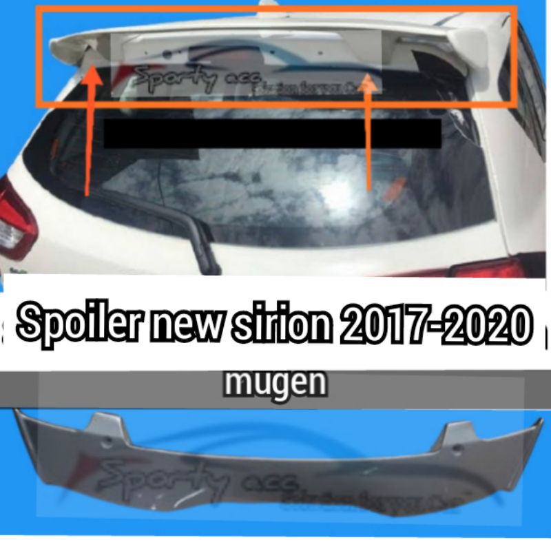 spoiler new sirion 2017-2020 up mugen