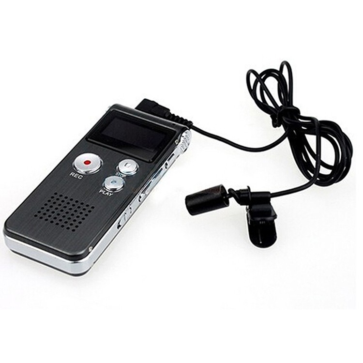 VCR-07 Professional 8GB Mini Digital Audio Voice Recorder USB Flash 650Hr Dictaphone MP3 Player