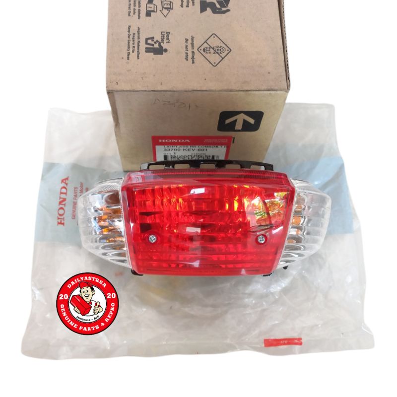 STOP LAMP LAMPU BELAKANG BENING HONDA SUPRA V XX X 100 ORIGINAL ORI ASLI 33700-KEV-601