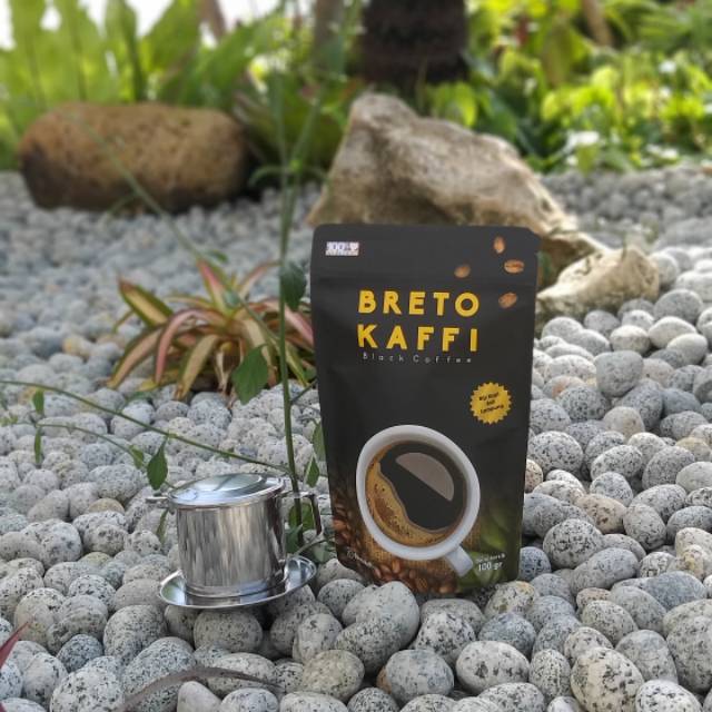 

Asli Kopi Lampung 100% Pure Coffee "Breto Kaffi 100gr