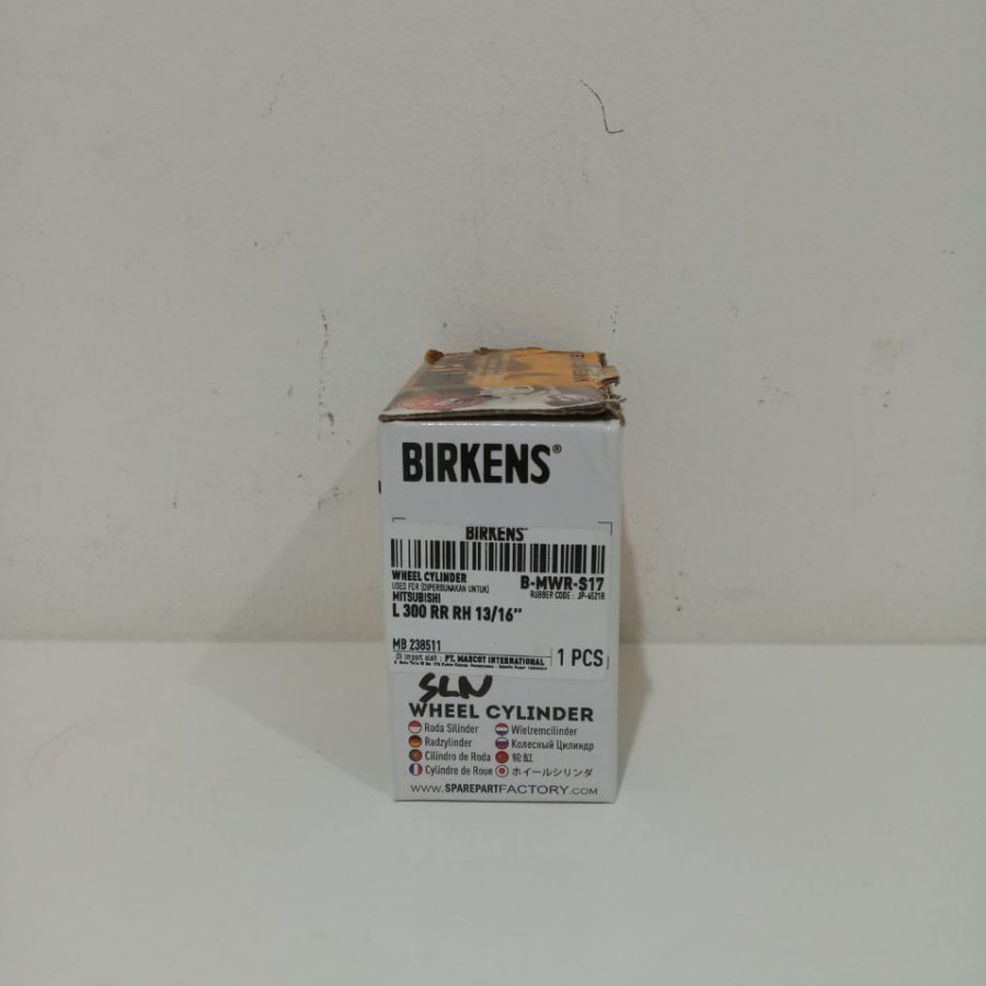 Wheel cylinder Nepel Belakang Kanan RH Mitsubishi L-300 B-MWR-S17 Birkens