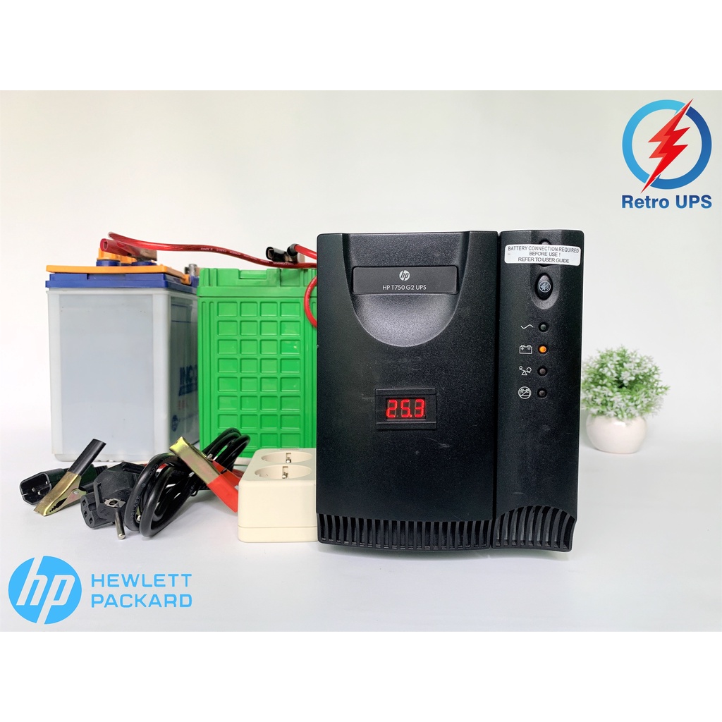 UPS Modifikasi HP T750 24 Volt / Modif aki External Bergaransi