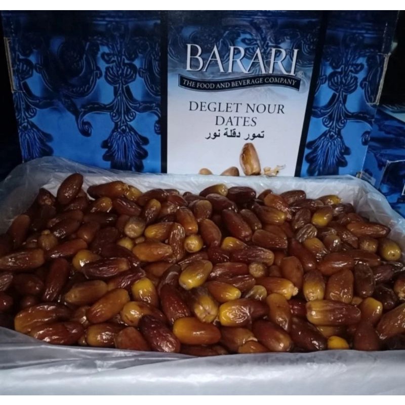 

Kurma Tunisia Madu 5 kg BARARI Tunis Madu Deglet Nour 5kg