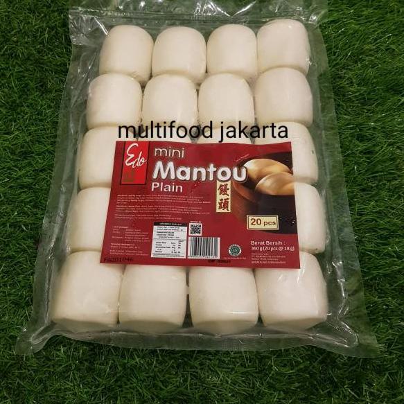 

(lvmd -528) Mantau edo mini plain frozen isi 20 [hn -777]