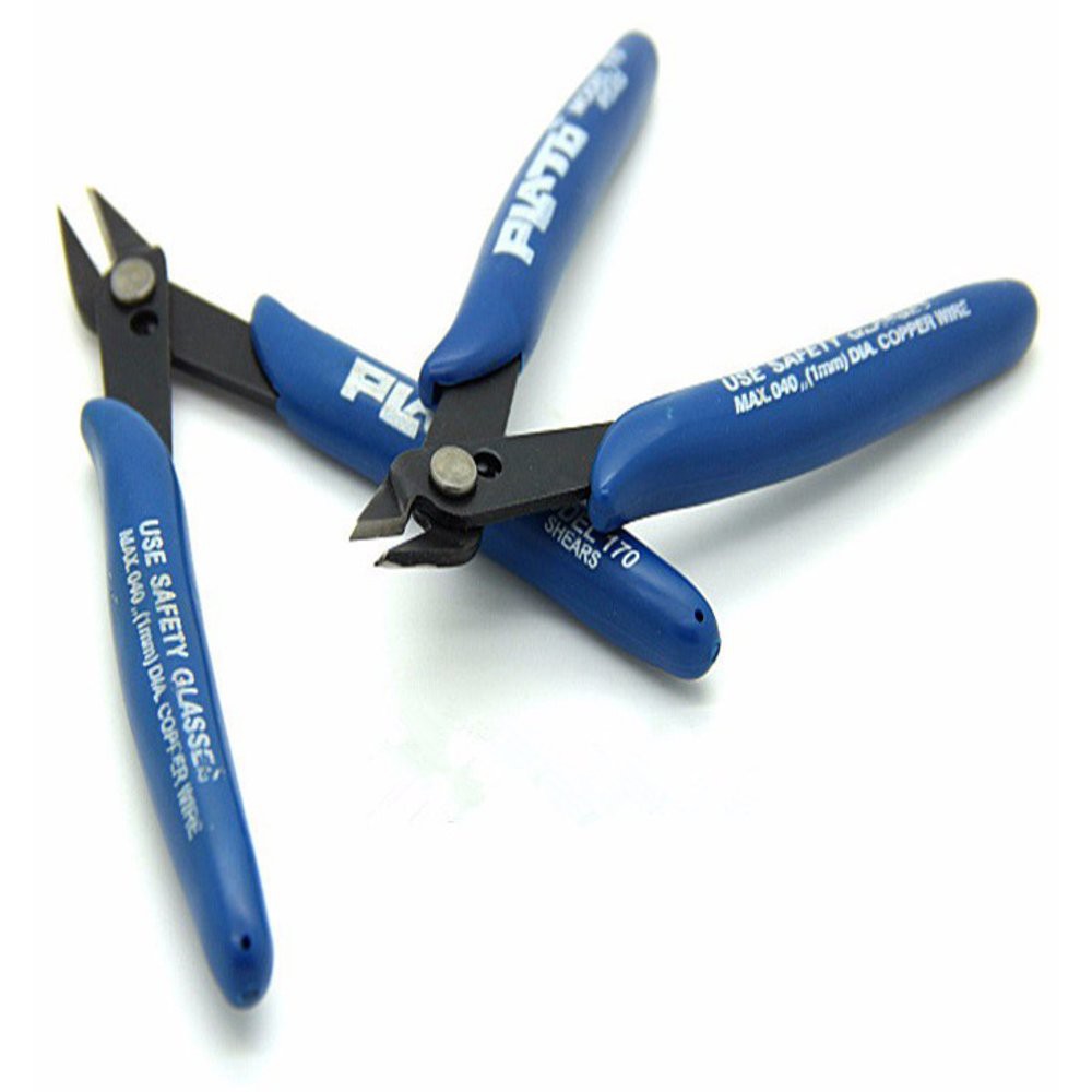 Plato Biru 5 Inci Tang Potong Kawat Wire Cutter