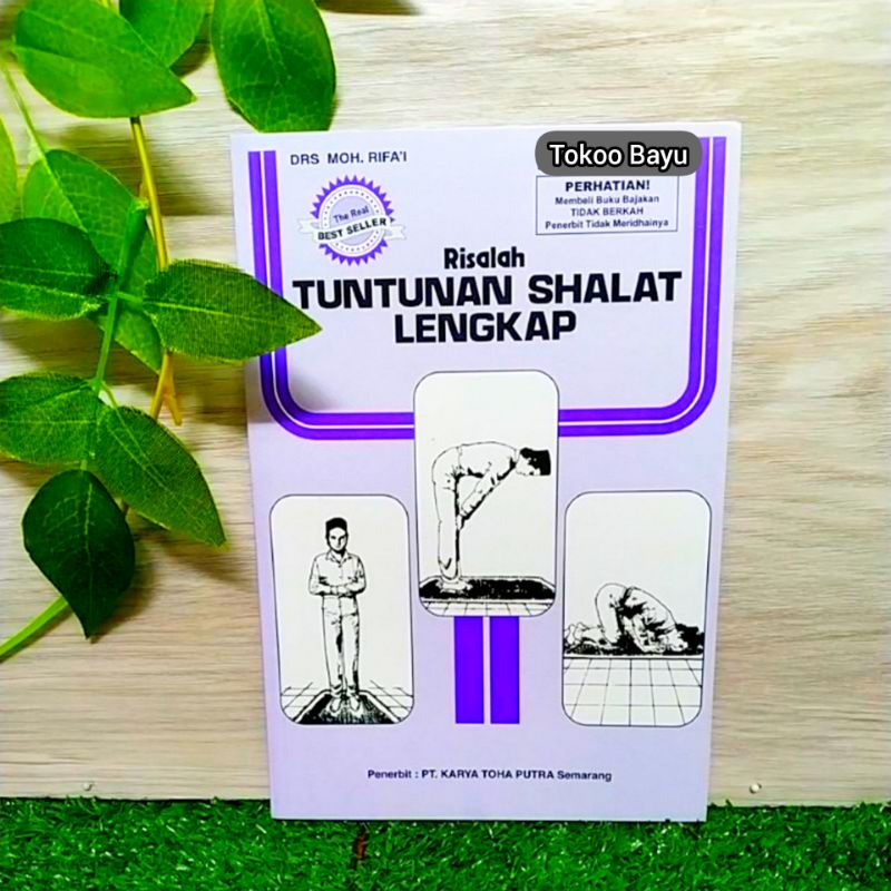 

Risalah tuntunan shalat lengkap kertas cd ukuran ttg by moh.rifa'i