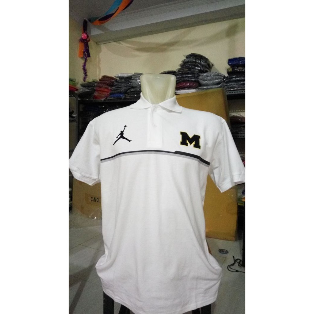 Kaos Polo Shirt Air Jordan Michigan
