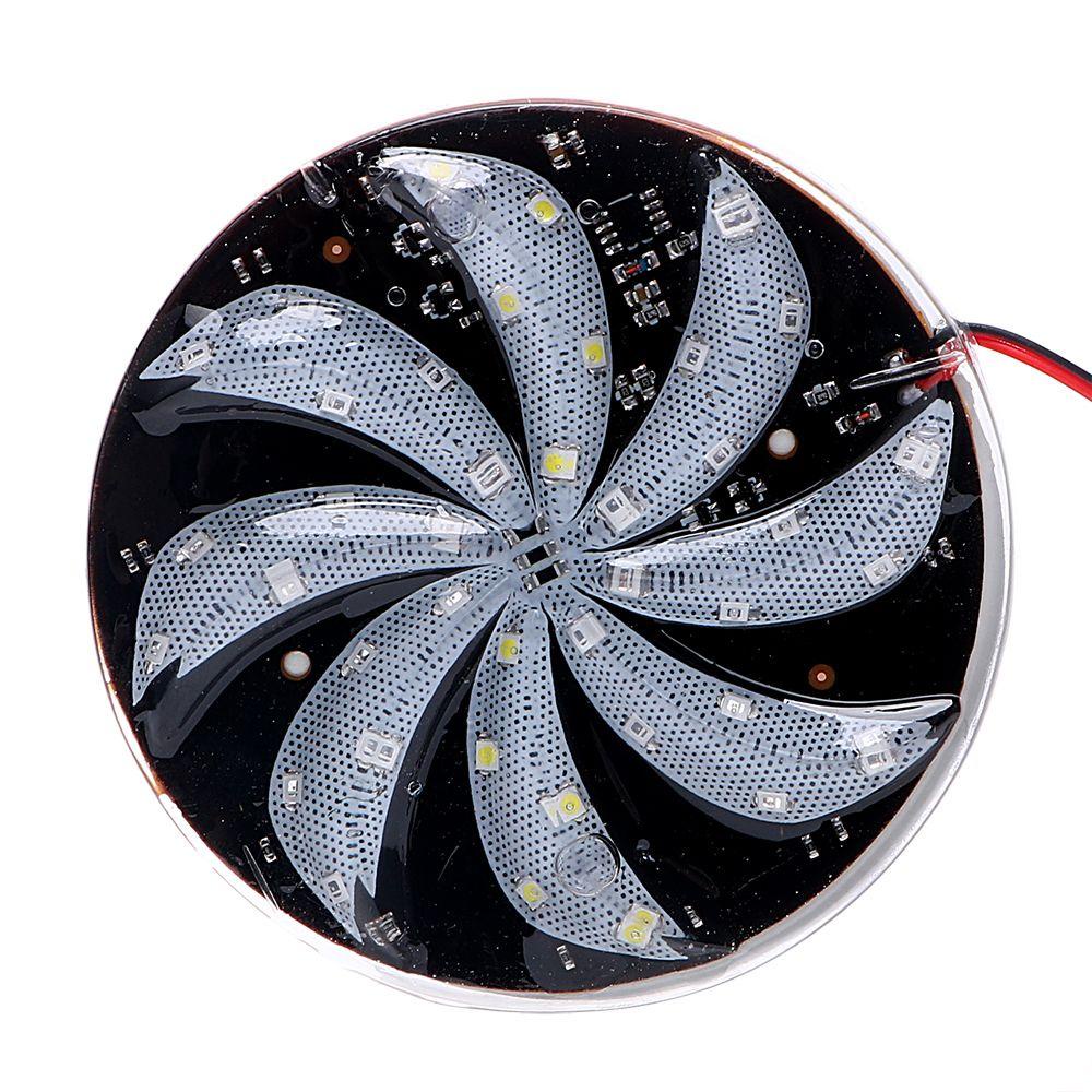 Rebuy Motor Modifikasi Lampu Kincir Angin Super Terang6/8/10cm DC 12V Car Styling Light Flash Lamp