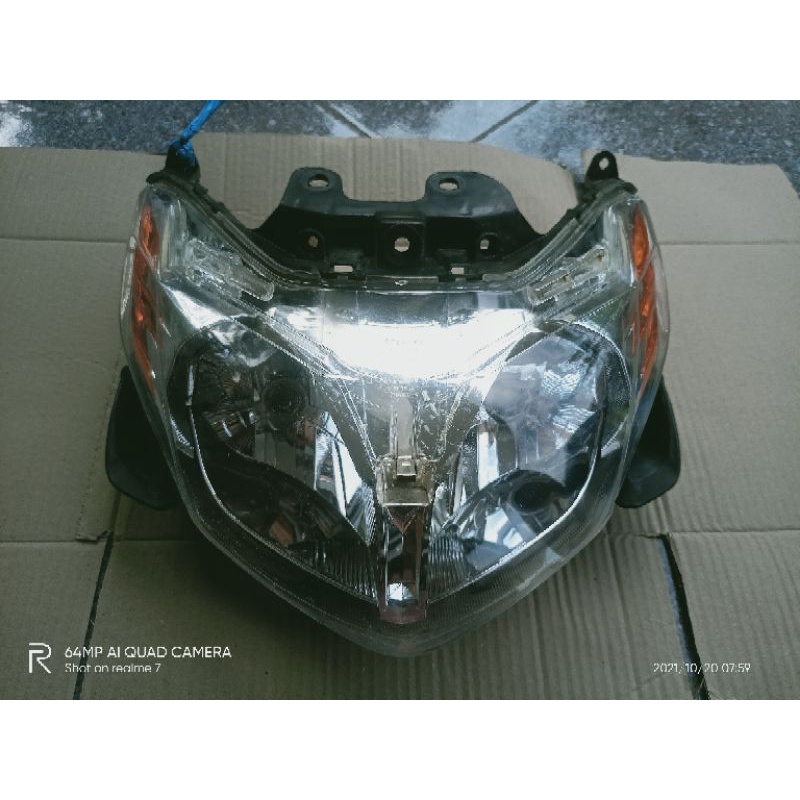 lampu depan reflektor depan Xeon karbu