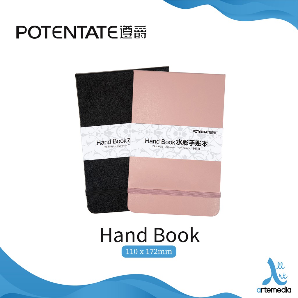 Kertas Cat Air Potentate Handbook 11x17cm Watercolor Hard