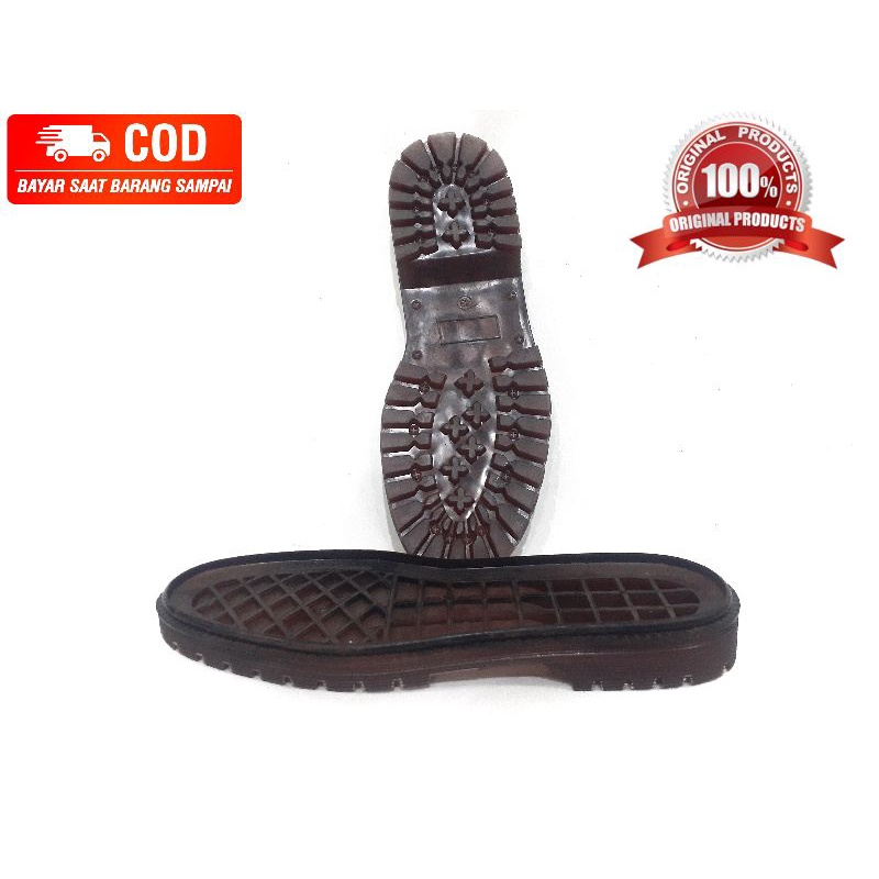 HARGA PABRIK Outsole Alas Bawah Sole Sepatu Karet Mentah Docmart Boots