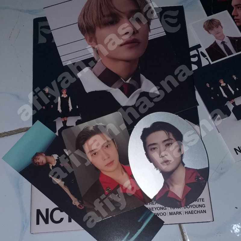 WTS CLASSIC VERS BOOKMARK HAECHAN, POSTCARD JUNGWOO, PENDANT CARD JAEHYUN