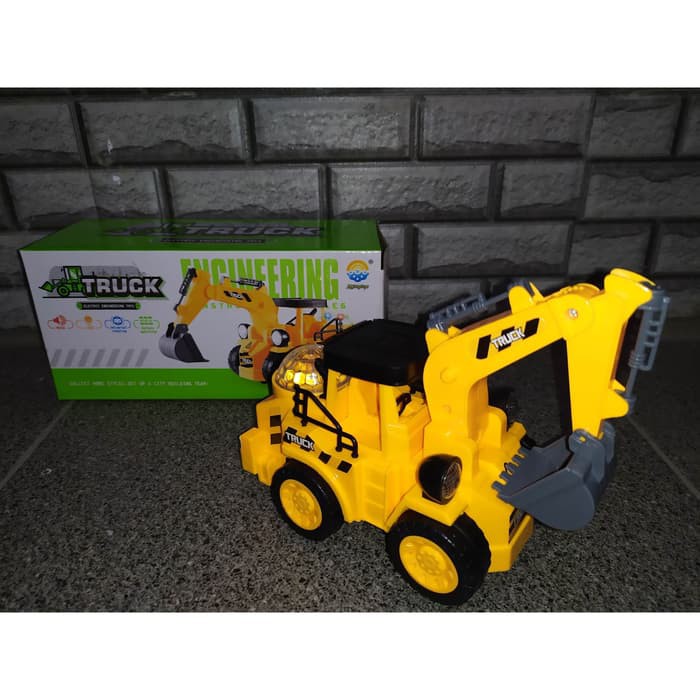 mainan remot kontrol excavator digger anak - RC REMOT EXCAVATOR KERUK