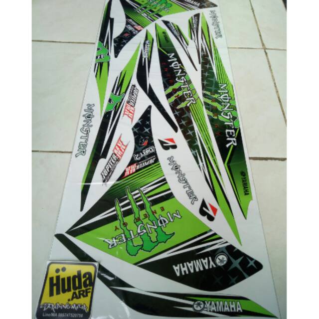 Striping variasi new jupiter mx 135 MONSTER