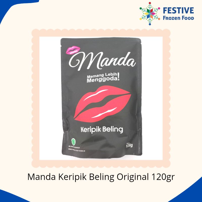 

Manda Keripik Beling Original 120gr