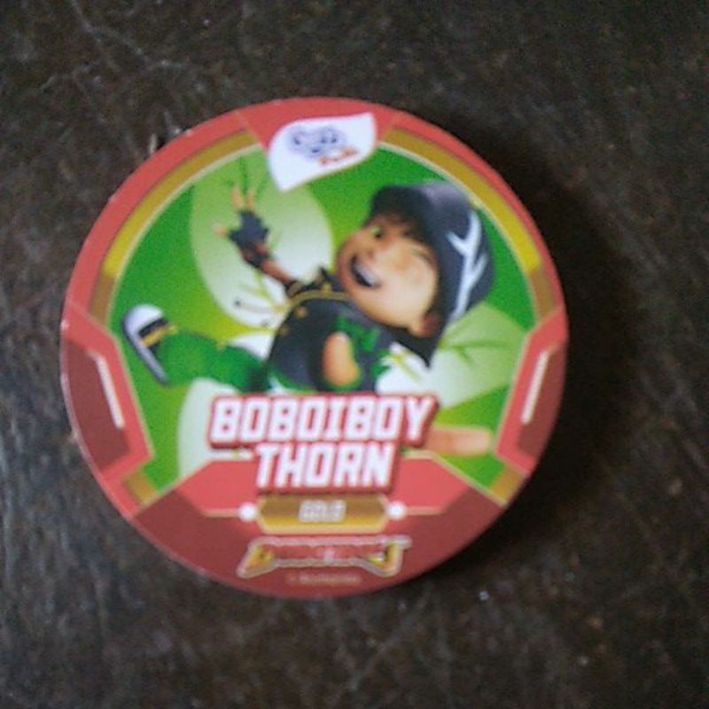 Kartu Medalion Gery Pasta Boboiboy