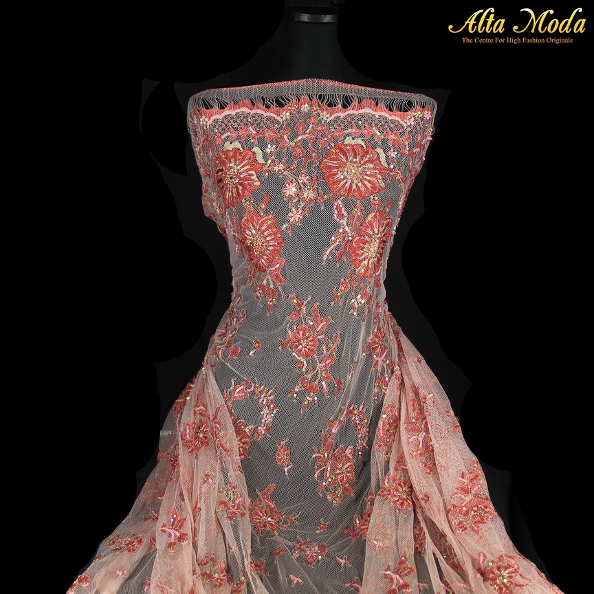 

Alta Moda Tulle Bordir Prada Salmon (1Pcs)