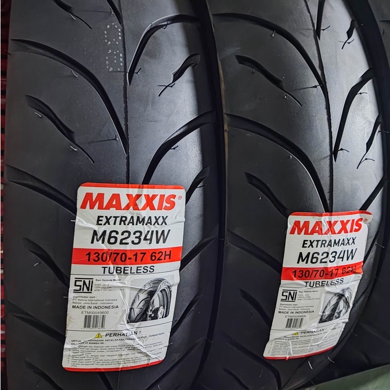 Ban Luar Maxxis Extramaxx M234W Tubeless untuk CB150R, ALL NEW CB150R, CBR150, VERZA, TIGER